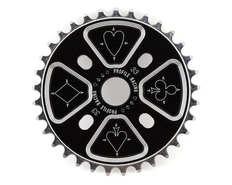 Profile Racing Blackjack Sprocket (Black) (33T)